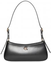 Calvin Klein schmale Abendtasche schwarz CK Shoulder klassisch