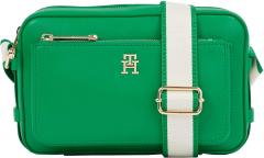 Tommy Hilfiger Umhängetasche Iconic Tommy Camera Bag frisch grün