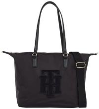 2. Wahl Tommy Hilfiger Shopper Black Poppy Tote Applique Schwarz