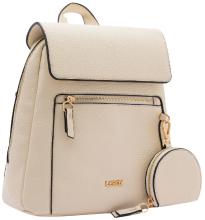 femininer L.Credi Cityrucksack Überschlag creme Etui Ninina