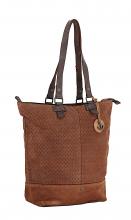 Shoppingbag Harbour2nd Ankerliebe Ash Cognac Vintage