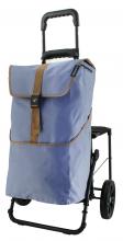 Einkaufstrolley mit Taschenrucksack Auke Flieder Andersen Komfort Shopper Sitzfläche