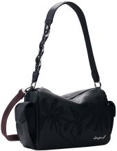 Desigual Damentasche schwarz Habana floral Mirenis Stickerei