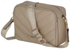 gesteppte Camera Bag beige Barbara Travelite Cozy Sand