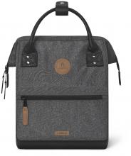 Outdoorrucksack Cabaia grau meliert Luxembourg Small Fronttasche melanged