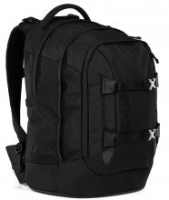 Satch Pack Büchertasche Nordic Black recycelt ergonomisch schwarz Swap