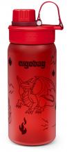 Sportflasche Ergobag rot Drache spülmaschinenfest