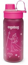 kindgerechte Sportflasche pink rosa Ergobag Königin