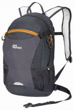 Jack Wolfskin Sportrucksack Velcocity 12 dunkelgrau Ebony Aeroshape Regencover
