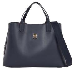 Tommy Hilfiger Iconic Satchel Space Blue Henkeltasche kurz