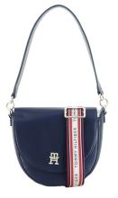 Überschlagtasche Tommy Hilfiger Space Blue dunkelblau Tommy Life Saddle Bag