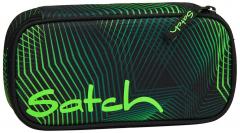 Satch Federmappe Geodreieck Seismic Green schwarz recycelt