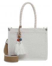 kleine Henkeltasche SURI FREY Kirsty White vegan Boho Vibes