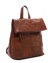 Tagesrucksack Suri Frey Bly Cognac Flechtoptik