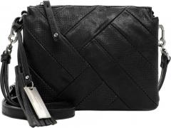 Suri Frey Lyndsey Crossovertasche schwarz kompakt vegan