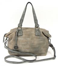 Suri Frey Glory Shoppertasche Taupe Silber Schimmer
