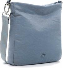 Crossovertasche Abby Suri Frey Denim schimmerndes Nylon nachhaltig