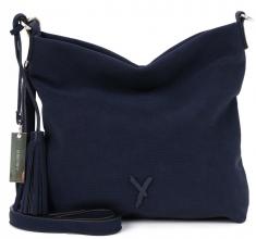 kompakte Schultertasche Romy PU Cutout Suri Frey Marineblau