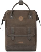urbaner Rucksack Cabaia Soyo gewachst Medium dunkelbraun
