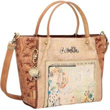 Anekke Butterfly Kurzgrifftasche Amazonia Goldtöne Crossover