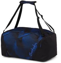 Freizeittasche dunkelblauer Print schwarz Satch Duffle Bag Seismic Blue