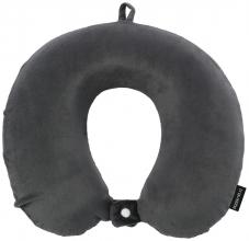 Nackenkissen Travelite Anthrazit mit Druckknopf