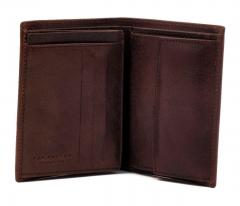 The Bridge Scheintasche Männer Hochformat 014033 Leder braun