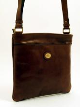 The Bridge Crossovertasche Leder braun