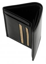 Ledergeldbörse The Bridge Story Uomo mit Etui schwarz