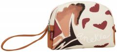Toilettetasche Anekke Alma Original beige rot
