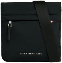 Herrentasche Tommy Hilfiger Signature Mini Crossover Nylon schwarz