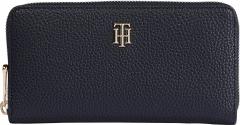Tommy Hilfiger Damenbrieftasche Desert Sky Soft Large ZA Wallet blau