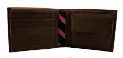Tommy Hilfiger Eton Herrenbörse quer Leder Schwarz