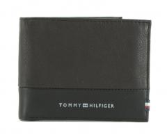 Tommy Hilfiger Eton Portemonnaie für Herren quer dunkelbraun