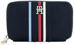 Tommy Hilfiger Geldbörse dunkelblau Poppy Nylon Streifen