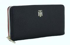 Tommy Hilfiger Geldtasche TH Essence LRG Ziparound Blue stripe blau