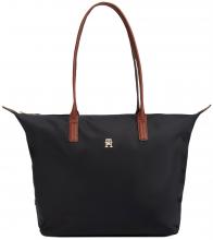 Tommy Hilfiger Medium Nylontasche schwarz Popette Tote