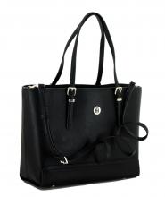 Tommy Hilfiger Honey Finegrain Tote schwarz Businesstasche