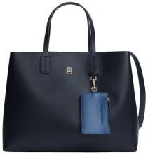 Tommy Hilfiger Icon Satchel Kurzgrifftasche Space Blue - Blau