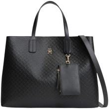 Tommy Hilfiger Icon Satchel Mono Kurzgrifftasche Schwarz