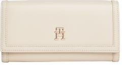 Tommy Hilfiger Geldbörse Damen TH City Compact L Flap Beige