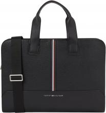Tommy Hilfiger Aktentasche schmal Central Computer schwarz Herren