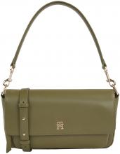 Tommy Hilfiger große Crossovertasche Olive Überschlag