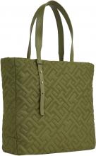 Tommy Hilfiger TH Soft Nylon Tote Mono grün putting green