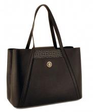 Tommy Hilfiger Shoppertasche Bag in Bag Innentasche schwarz
