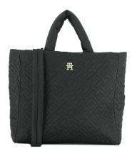 Hilfiger Nylontasche Flow Tote wattiert Black