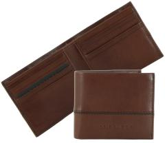 The Bridge Damiano Herren Scheintasche Marrone braun Teilungsnaht kein Münzfach