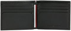 Premium Leather Portemonnaie Herren Tommy Hilfiger schwarz