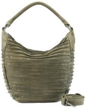 FREDsBRUDER Ledertasche Riffeltier S Olive Green Hobo