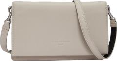 Leder Clutch Elouise XS Liebeskind Berlin Überschlag Almond Milk Beige